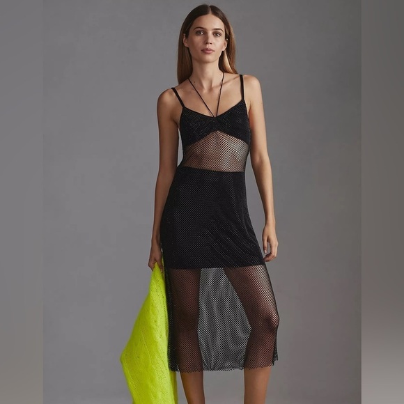 Anthropologie Dresses & Skirts - NWT Caballero Sheer Mesh Sparkle Dress